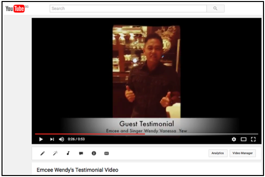 Testimonial Video